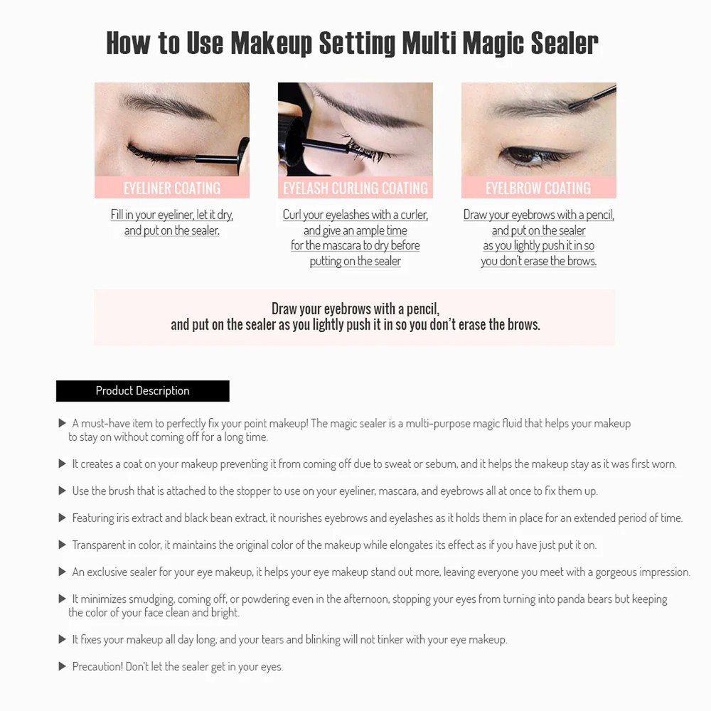 SO NATURAL Make-up Setting Multi Magic Sealer 10ml K-Beauty