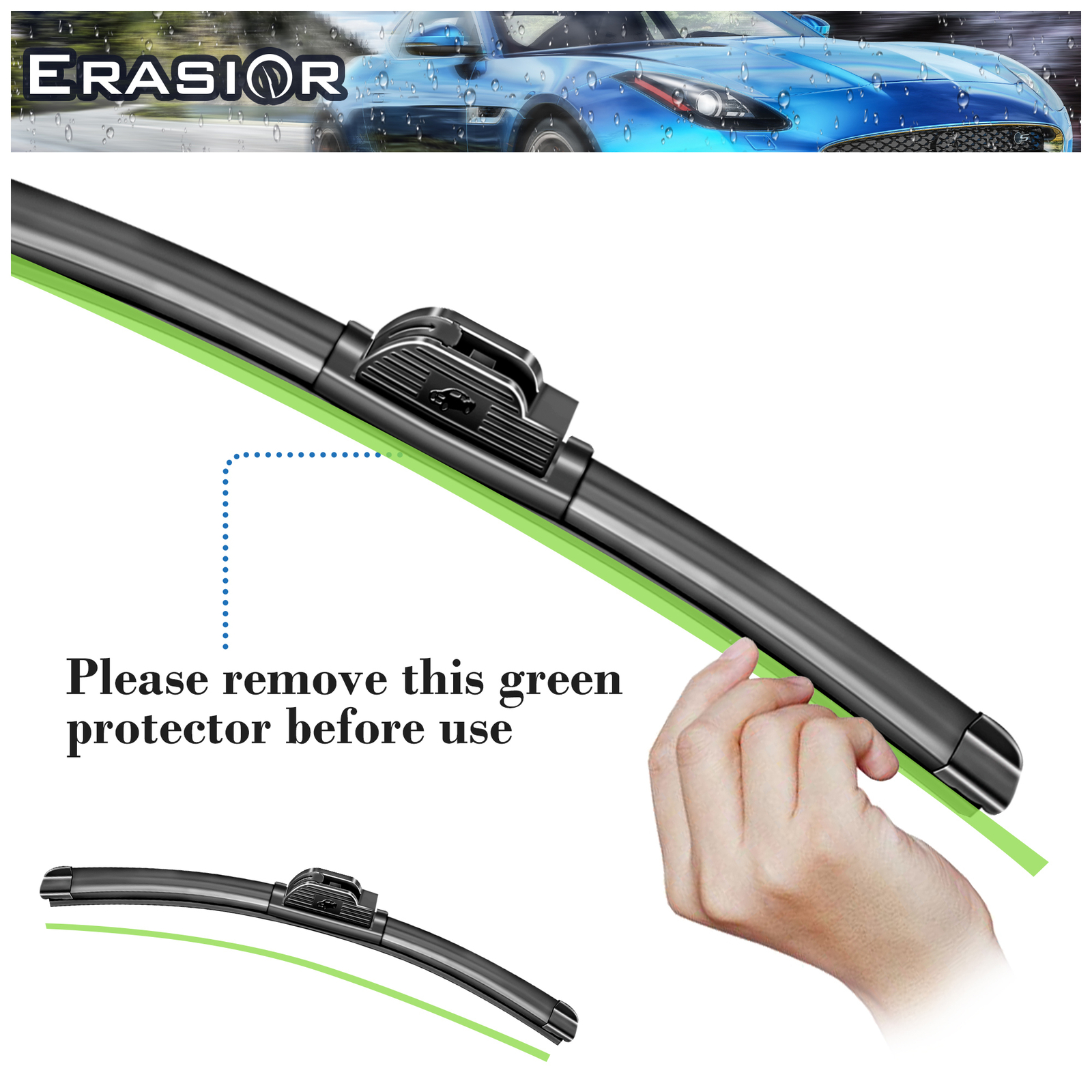 20"&20" Windshield Wiper Blades Fit For Ford F-150 1997-2007 Set of 2
