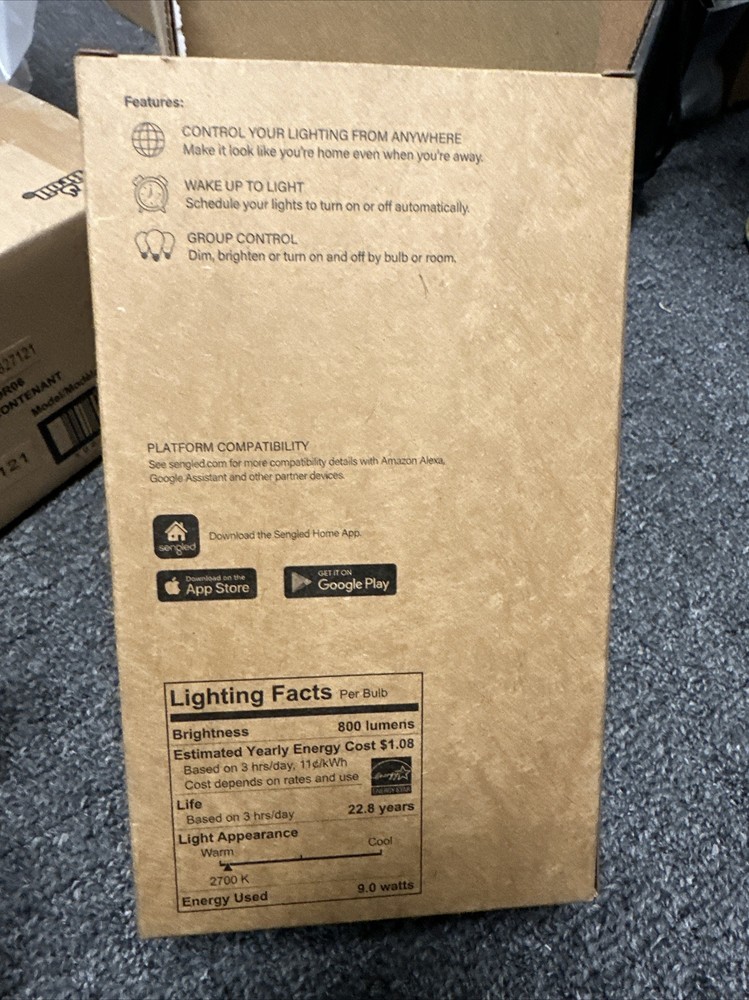 Sengled Element Plus A19 Programmable LED Smart Bulb - 4 pack