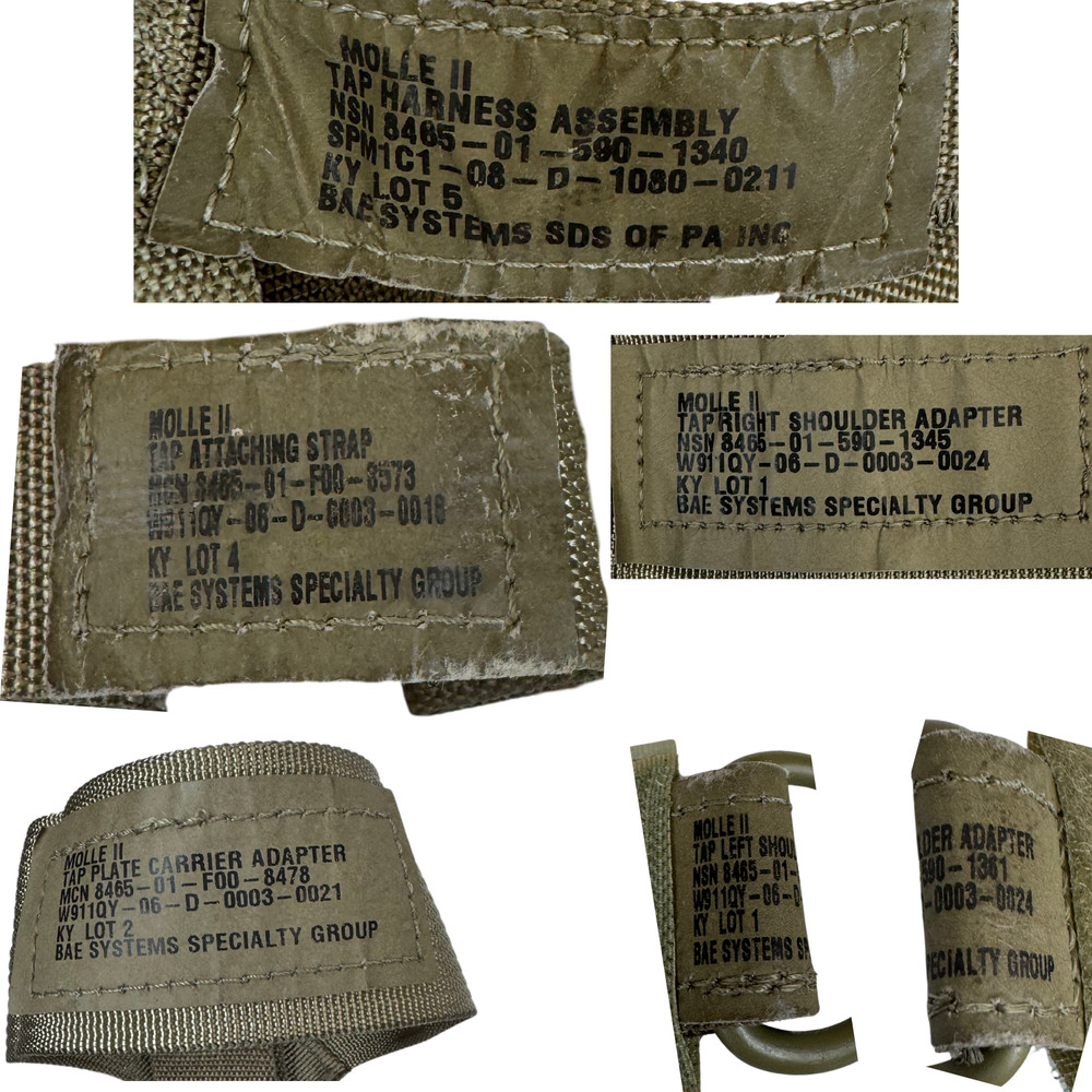 Used Good MultiCam MOLLE Tactical Assault Panel (TAP) With Strap *mocinc.1982*