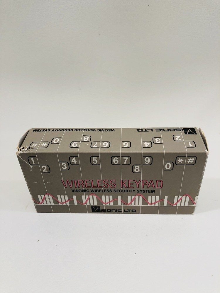 Visonic Wireless Security System Keypad CL-4W, Free Shipping