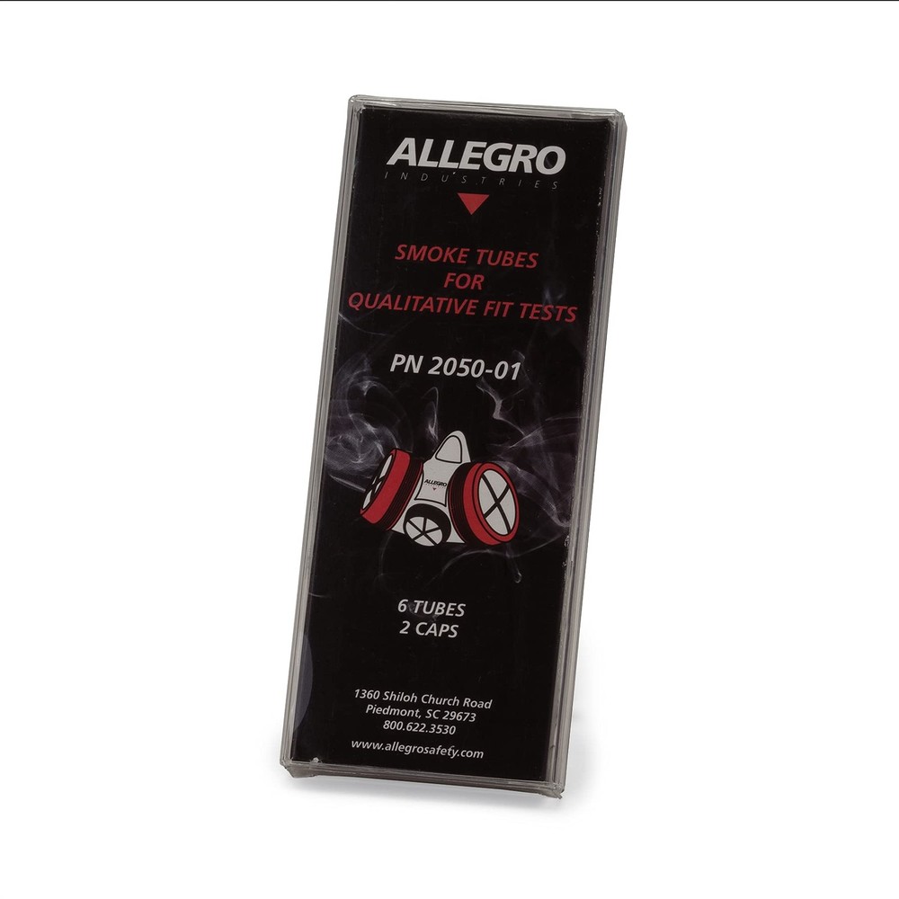 2050-01 | Replacement Smoke Tubes for Qualitative Fit Testing | 6 Tubes with