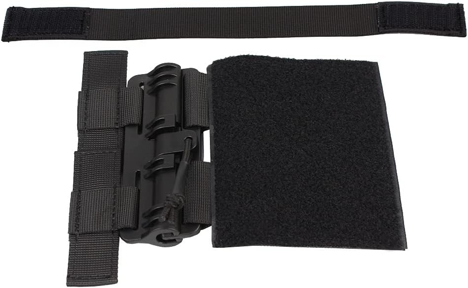 ROCOTACTICAL Quick Release Buckle Set,Single Point Molle One Size, Black