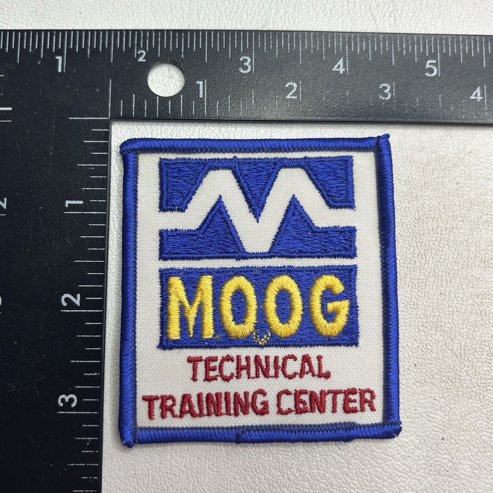 Vintage c 1990s MOOG TECHNICAL TRAINING CENTER Car Parts Chassis Auto Patch AAAE