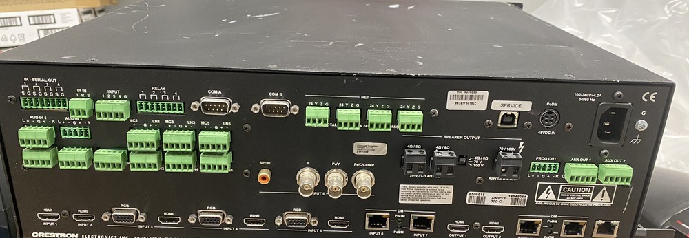 Crestron DMPS3-300-C HDMI Rack Mount Pro. Digital Media Presentation System