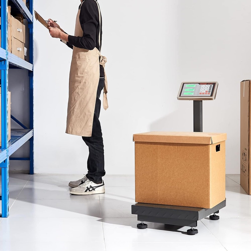 VEVOR Computing Digital Platform Scale, 660 lbs Load,