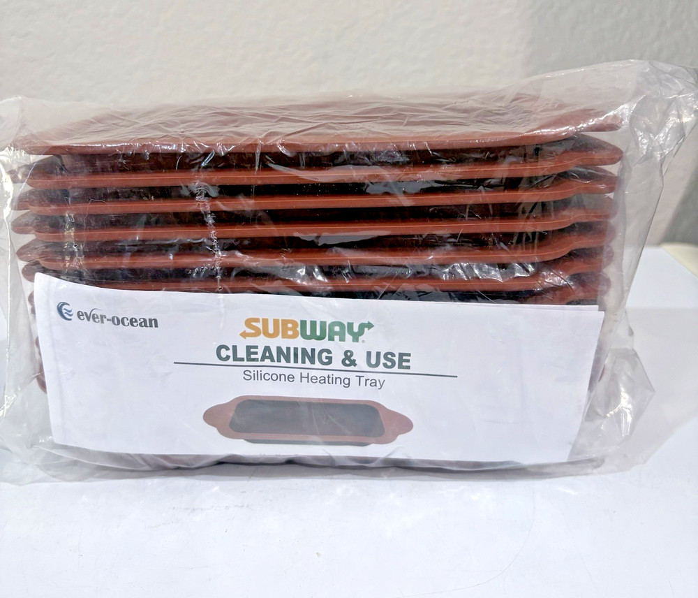 Silicone Loaf Pan for Subway Bread Heating Tray Baking Bread Molds - 12 pack