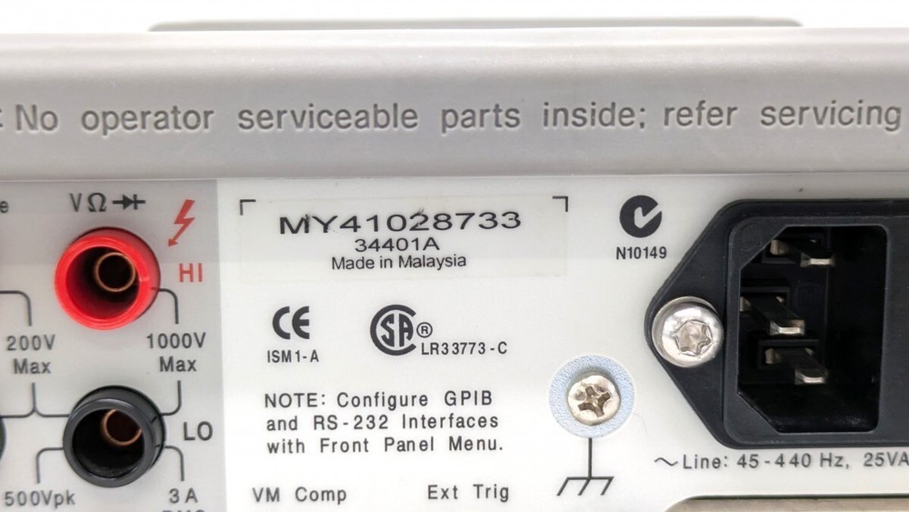 Agilent 34401A Digital Multimeter Used Excellent+++ Condition