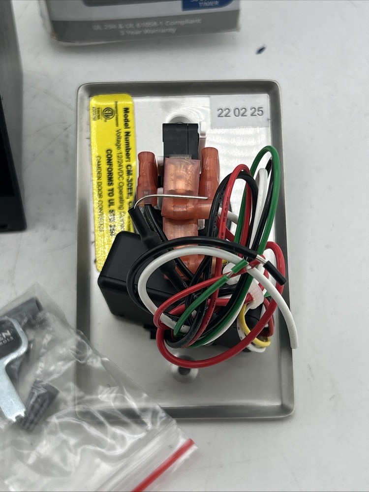 Camden CM-30EE Push To Exit Switch LED Illuminated Timer Green