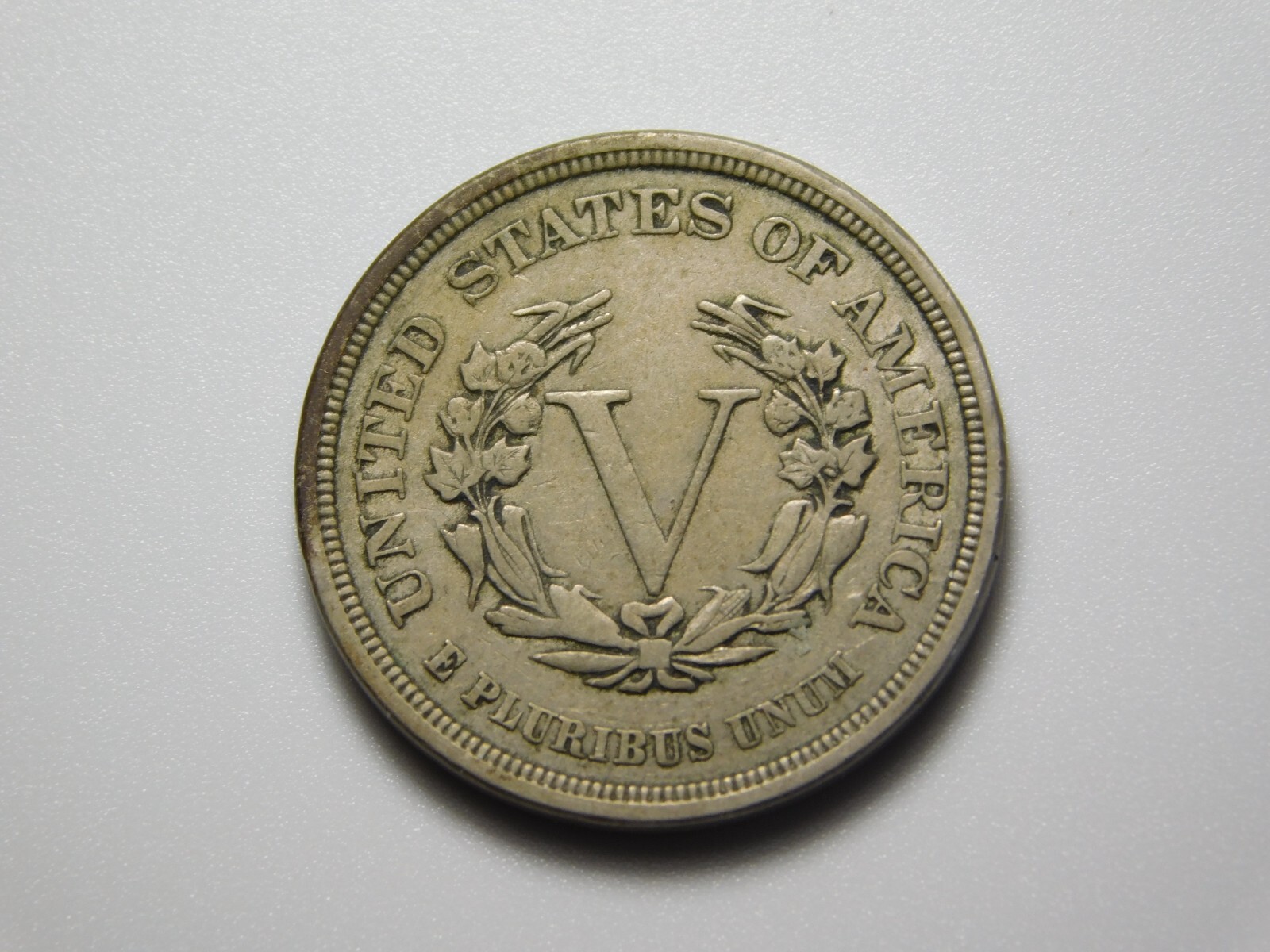 US COIN 1883 LIBERTY HEAD V NICKEL NO CENTS