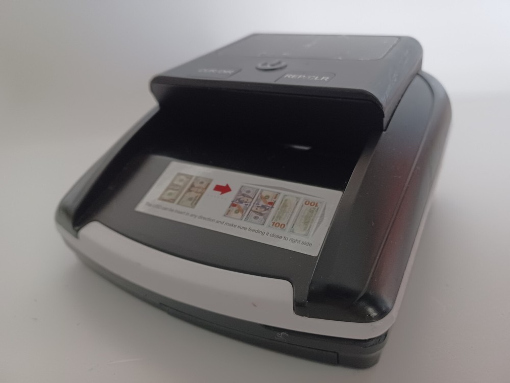 Banknote Detector -Model XD-13D Black -Replacement Only No Cord