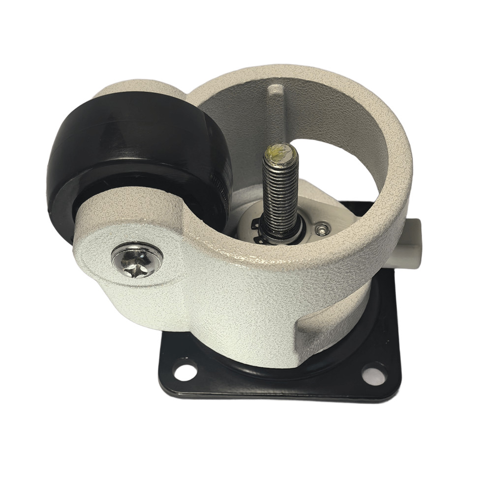 4 pc Plate Leveling Caster 3300Lbs Nylon Plate Mounted Caster, Height Adjustable