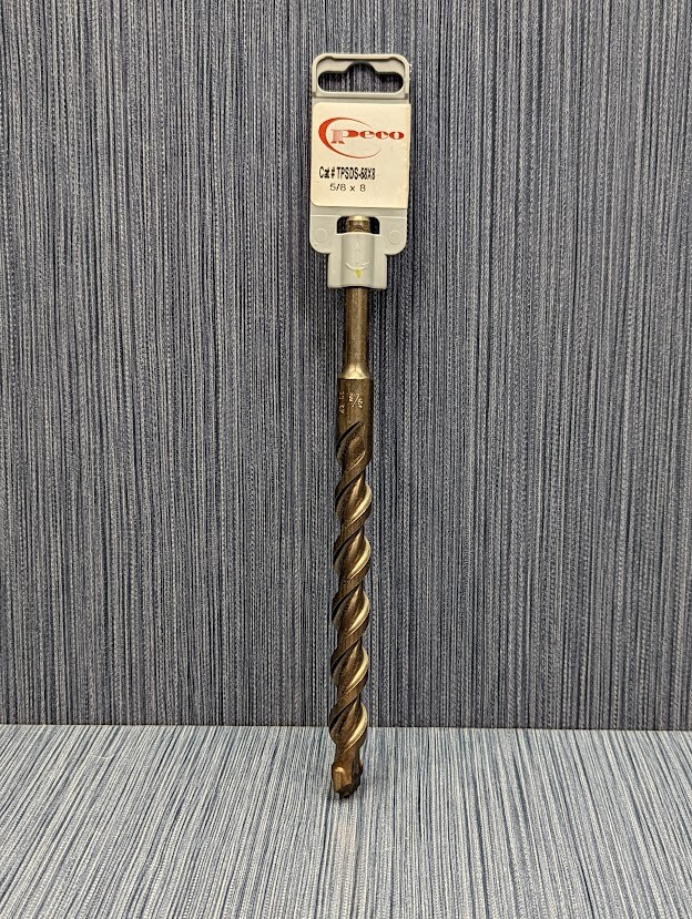 Peco TPSDS Hammer Drill Bit 5/8x8