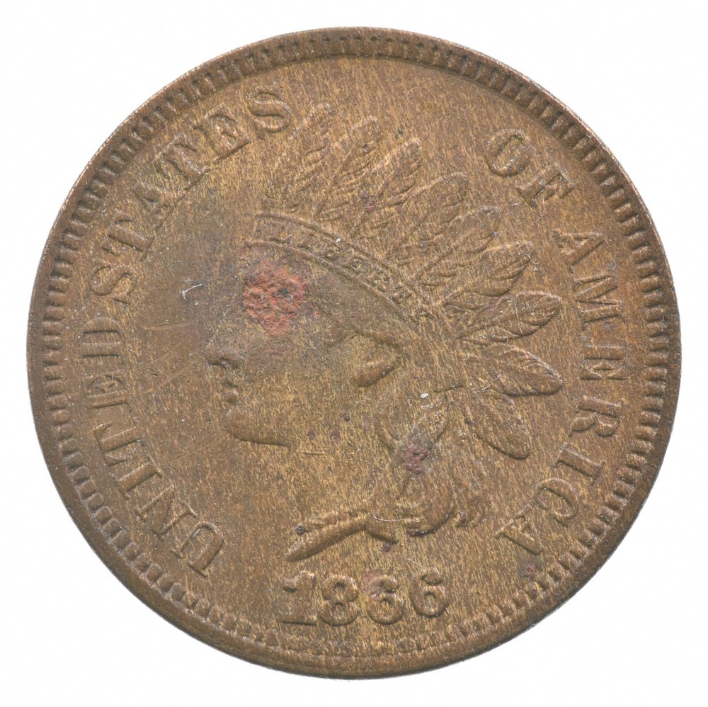 1866 Indian Head Cent *0848