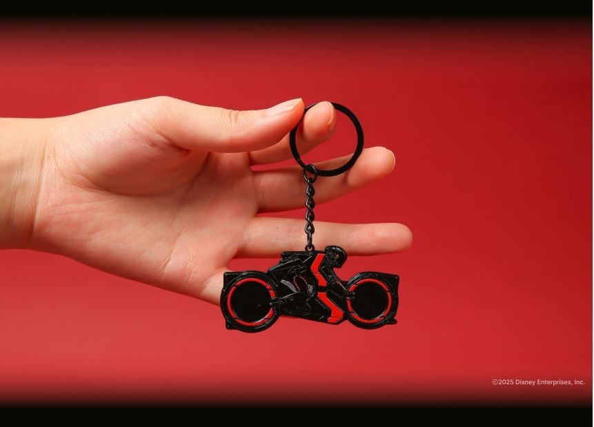 Disney Parks 2025 Tron Ares Metal Keychain keyring "Korea Limited" FREE SHIPPING