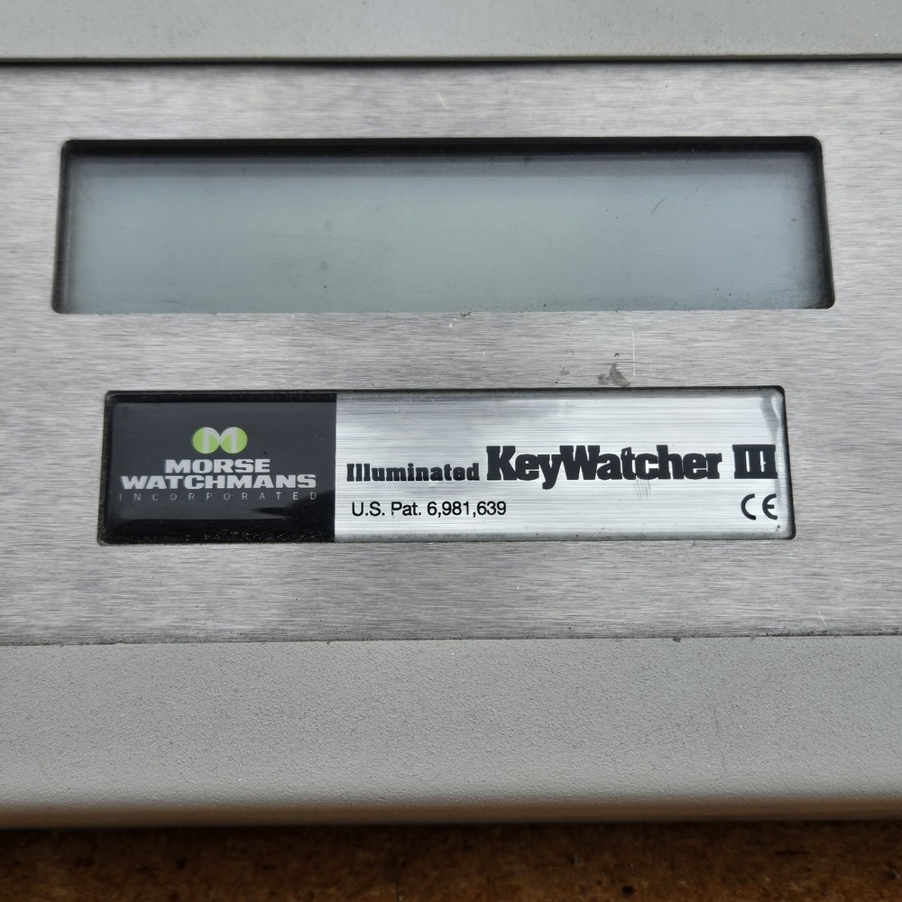 Complete Morse Watchmans KeyWatcher III Base w/ Processor Keypad Card Reader LAN
