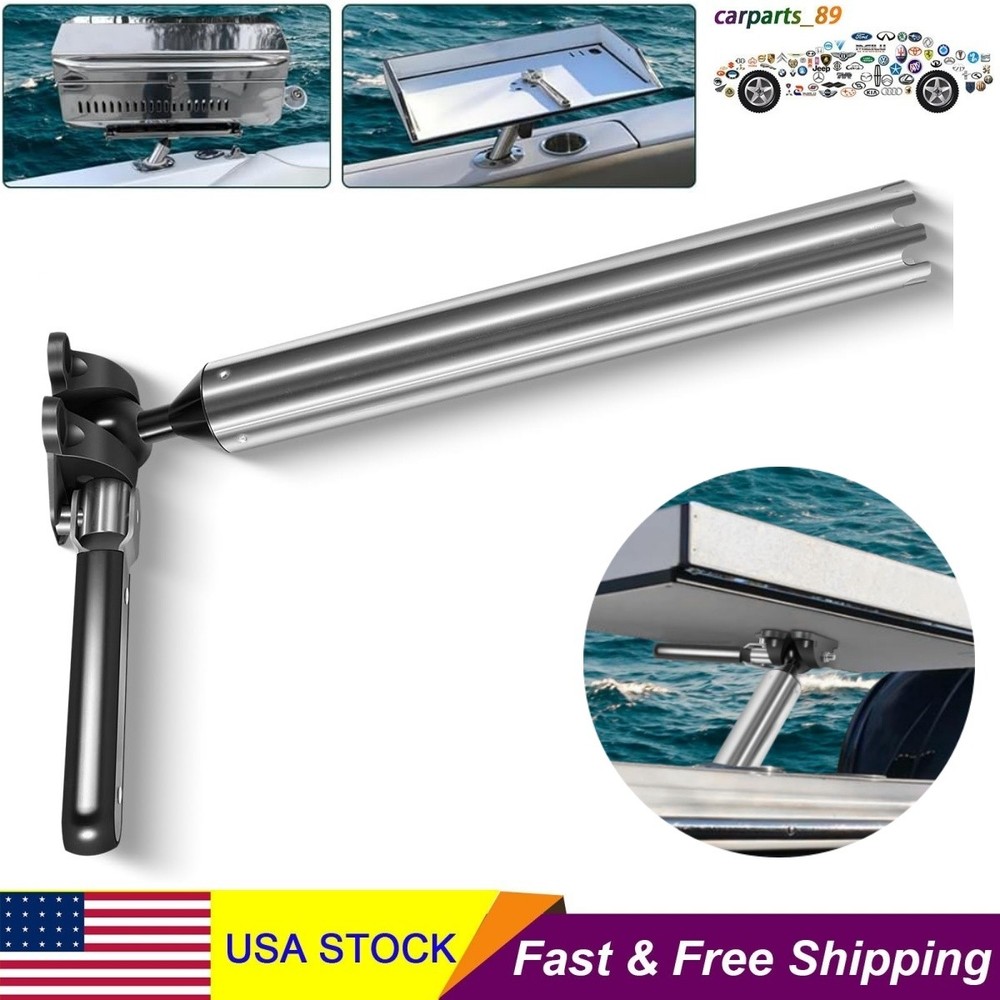 for Magma Rectangular Grills T10-355 All-Angle Adjustable Fish Rod Holder