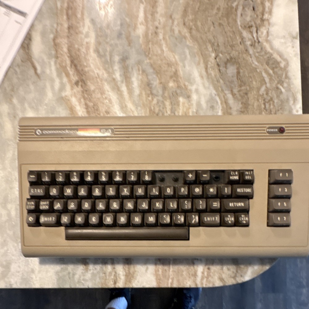 Commodore 64 Vintage Home Computer Classic 8-Bit Personal Computer Retro Model