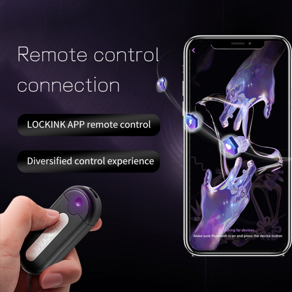 APP Bluetooth Remote Control Chastity Lock Key Cage Chastity Device Lock Box New