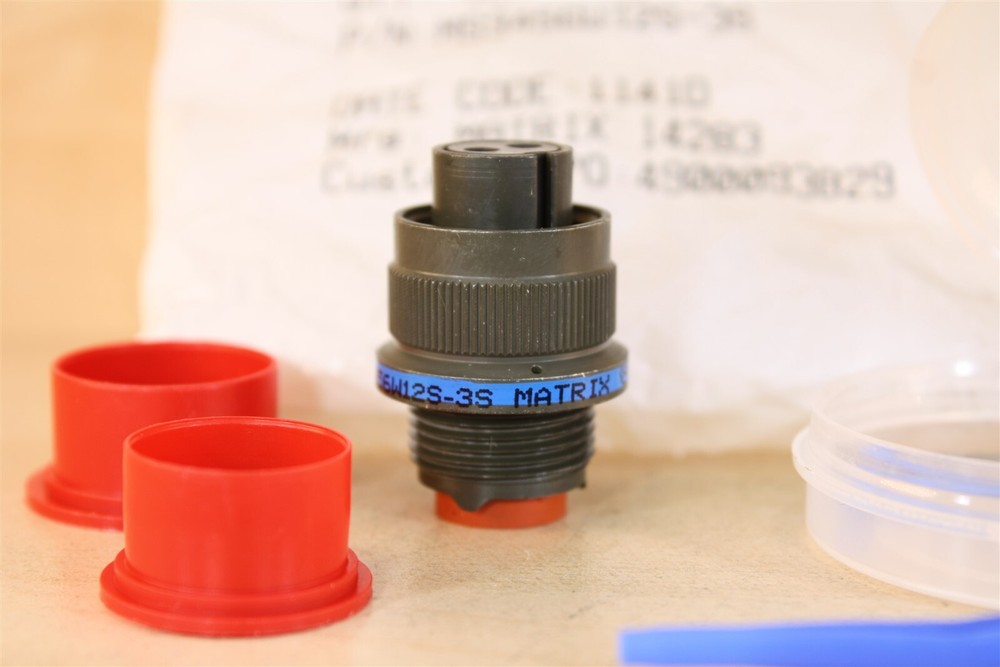 MS3456W12S-3S Circular Mil Spec Connector, 2 Position