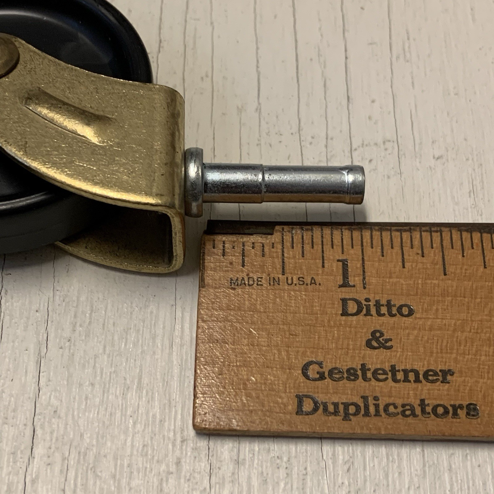 Set Of 4 Tea Cart Caster Wheels With 4 Sockets 2” Diameter Wheels By 7/16” Wide