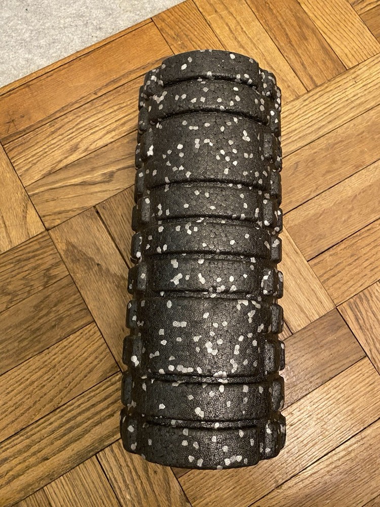 Athletic Works 13 x 5.5 in. Solid Core Foam Roller, Deep Tissue Massage Roller