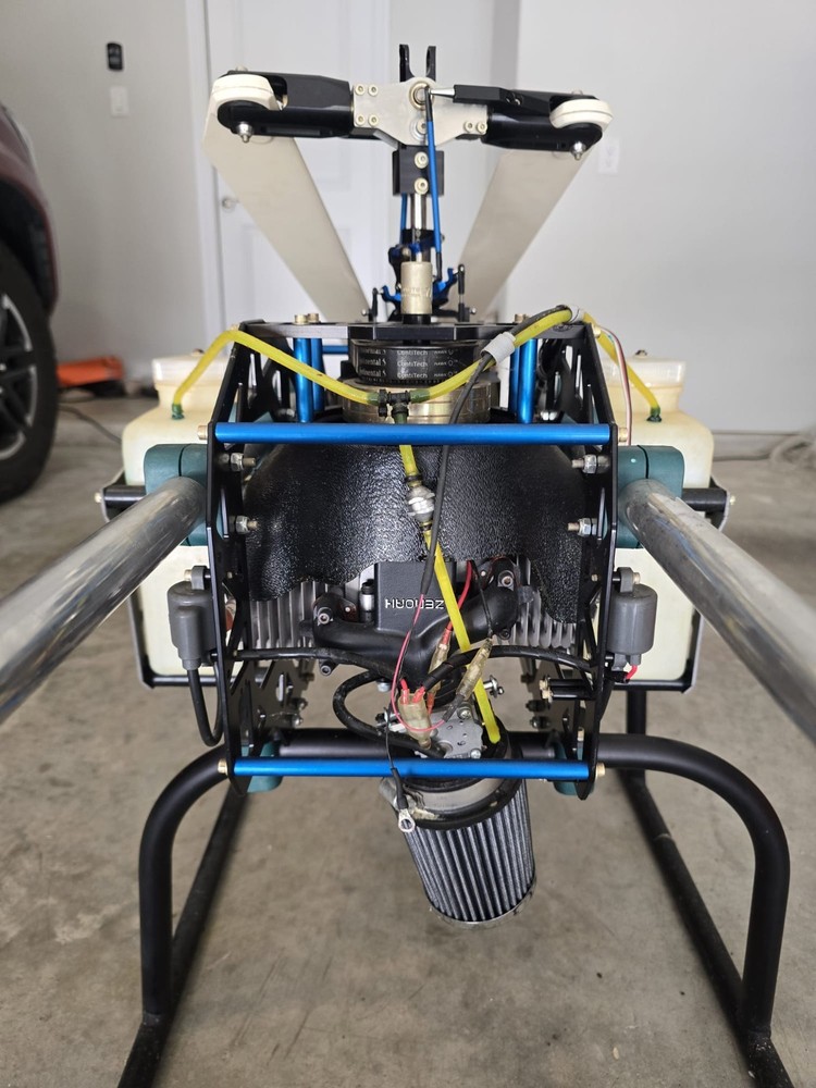 Copterworks AF25B Airframe + Engine + Main/Tail Blades Unflown Stored Since 2015