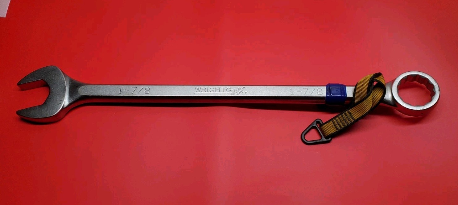 Wright Tool 1-7/8" Combination Wrench 1160 WRIGHTGRIP 2.0 12-Pt Made IN USA NOS