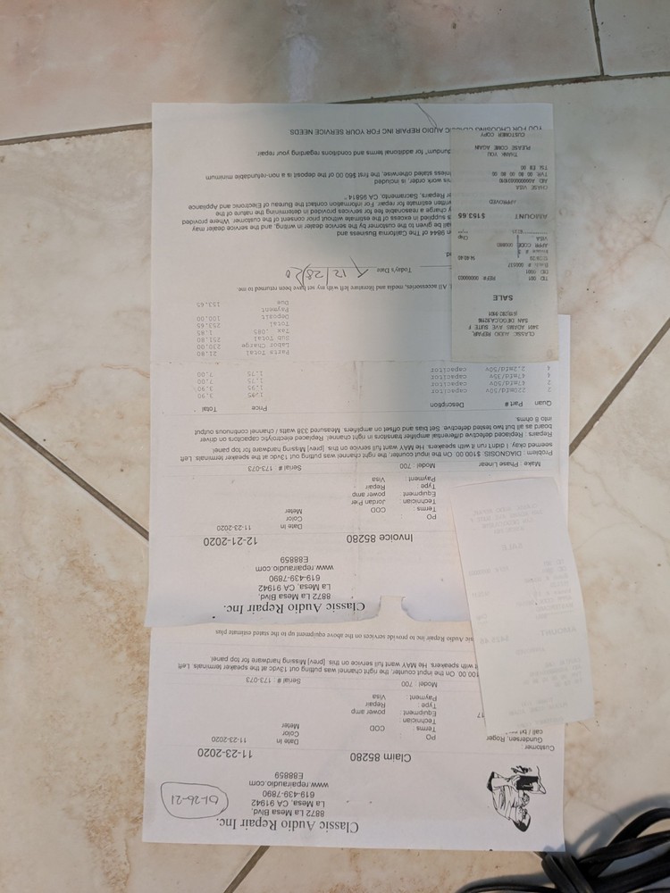 Phase Liner 700 Watt Amplifier