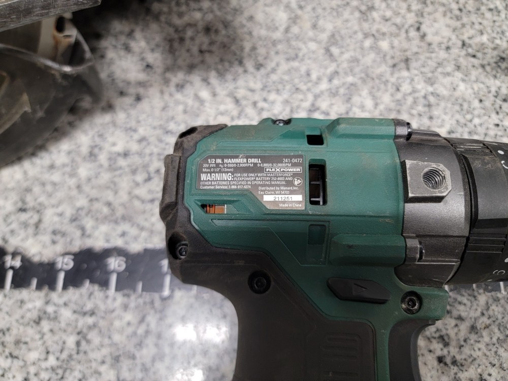 Masterforce FlexPower 20-Volt Cordless 4-Tool Combo Kit