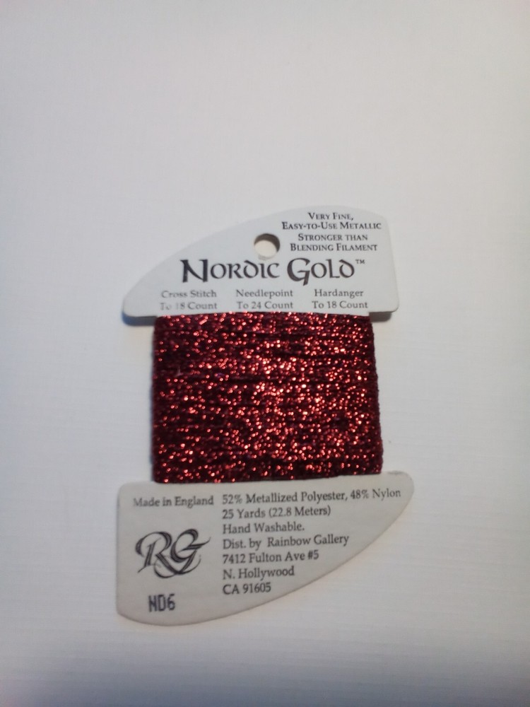 Rainbow Gallery Nordic Gold threads