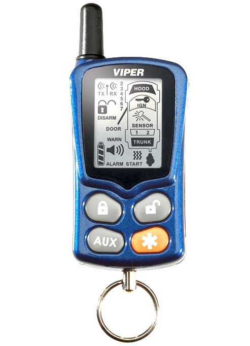 7701V VIPER Responder 2-Way LCD SST Stealth Code Remote Control Transmitter