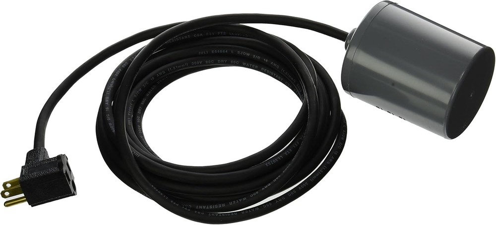 10-0034 Switch-Mate Variable Level Float Switch 13 Amp 115 Volt 15ft Cord