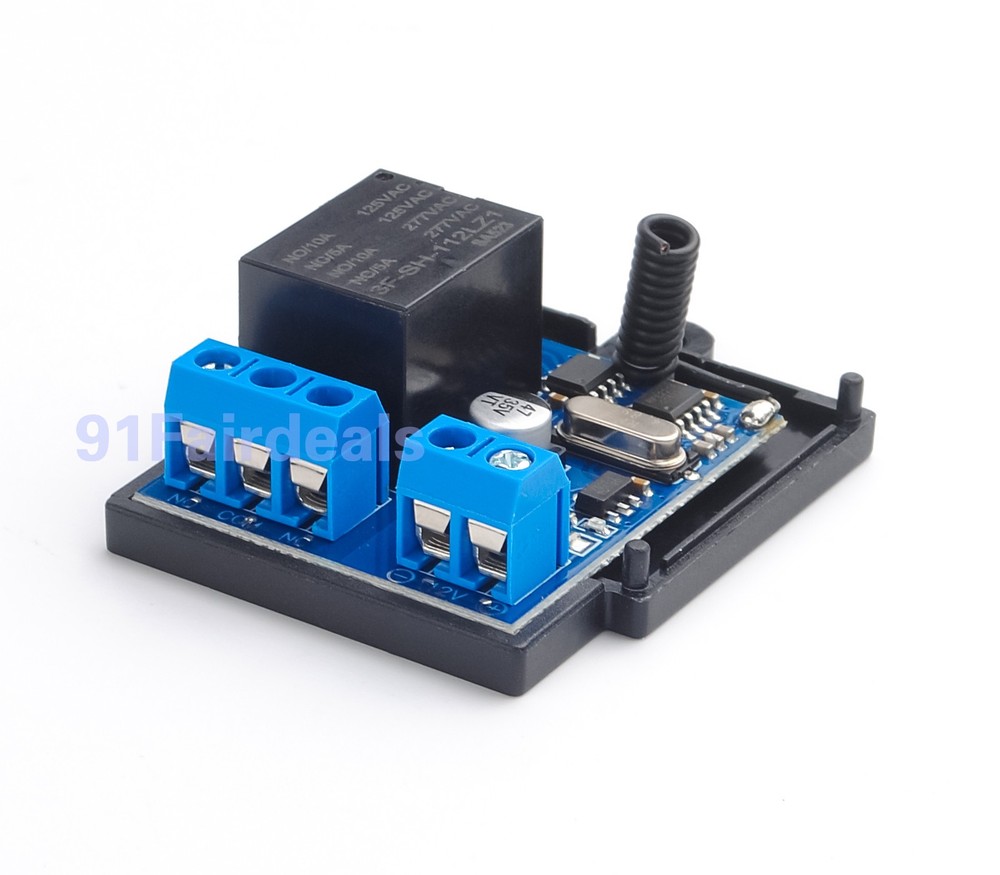 Electric Magnetic Lock Door Access Control System 2 Wireless Remote Controls Kit