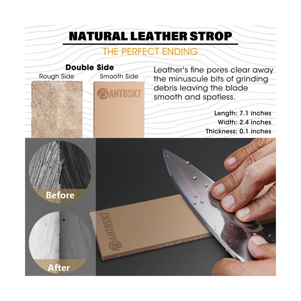 Rolling Knife Sharpener Kit, Kitchen Knife Sharpener Set, Knife... FAST USA SHIP