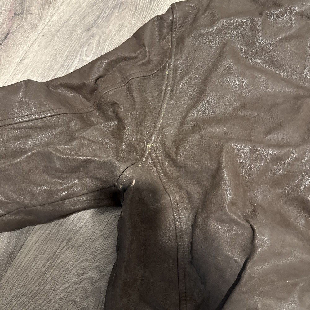 USAF A-2 Leather Flight Jacket 44R OFFICIAL ISSUE