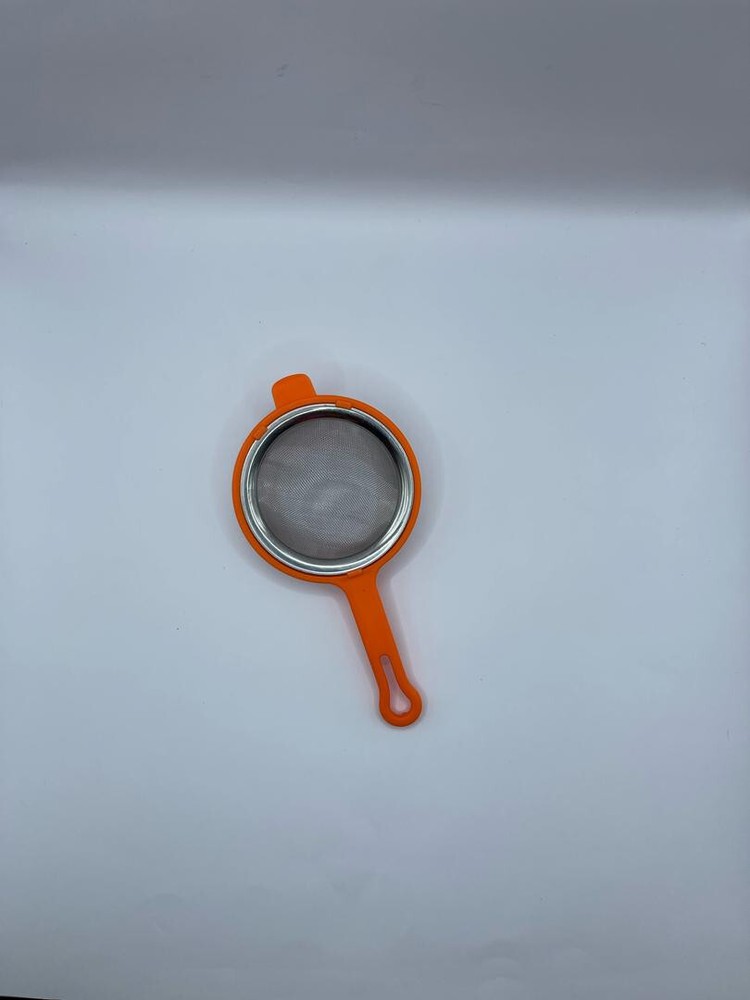 Kitchen Handheld Plastic Screen Mesh Tea Leaf Strainer Flour Sieve Colan``w