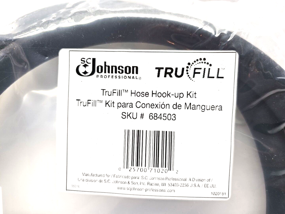 SC Johnson TruFill 684503 Hose Hook-Up Kit