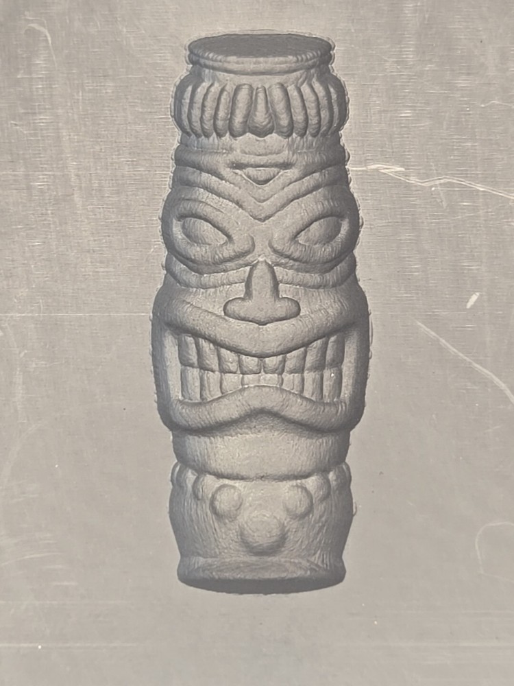 Tiki 3D Graphite Ingot Mold for Gold Silver Copper Melting Casting Refining