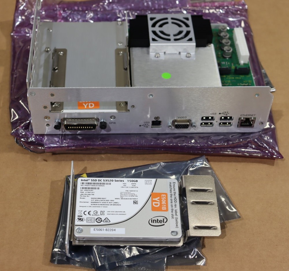 Keysight E5061BU-040 Windows XP to 7 Upgrade Kit NEW, SDD/Front Panel/Processor+