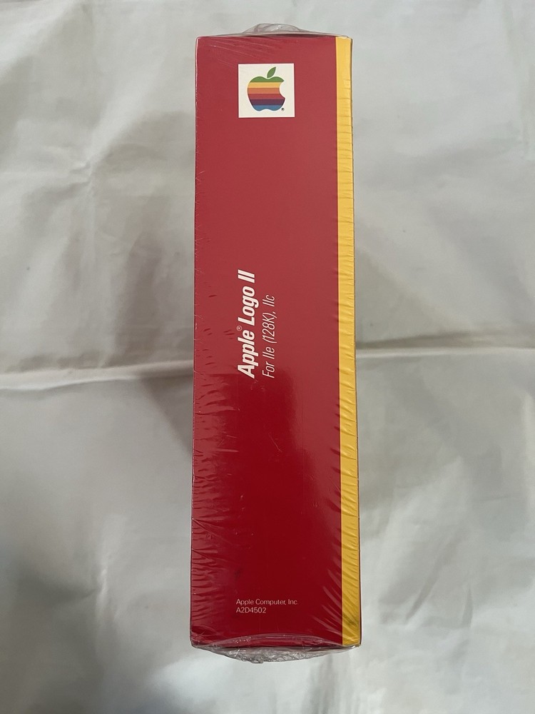 Apple Logo II Vintage Computer Software Program Brand New Sealed