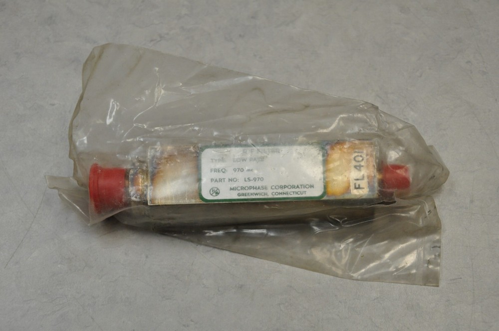 970 Mhz low-pass filter