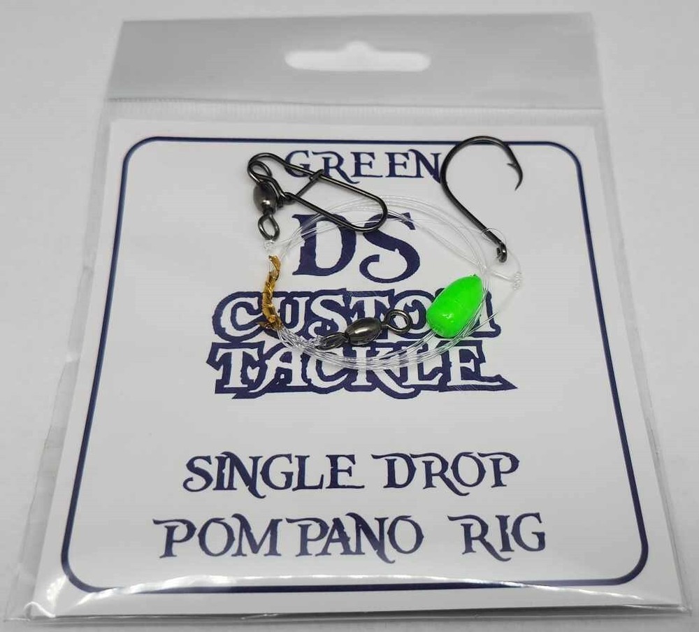 Single Drop Pompano Rig with bullet float