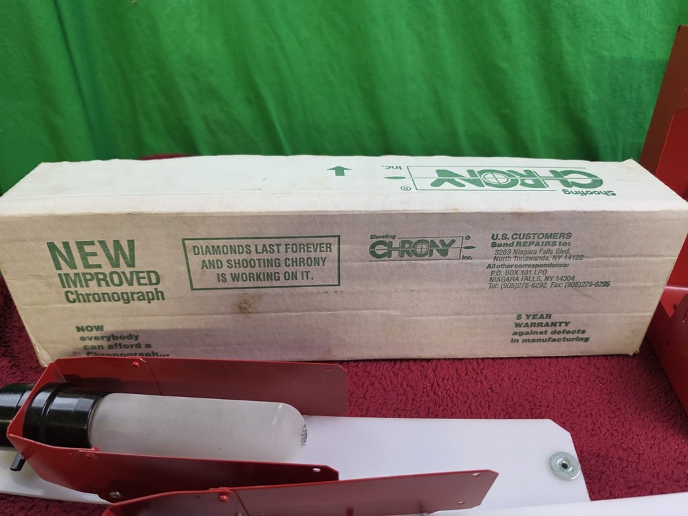 Shooting Chrony Delta Model Chronograph Archery FPS Meter W/box Working