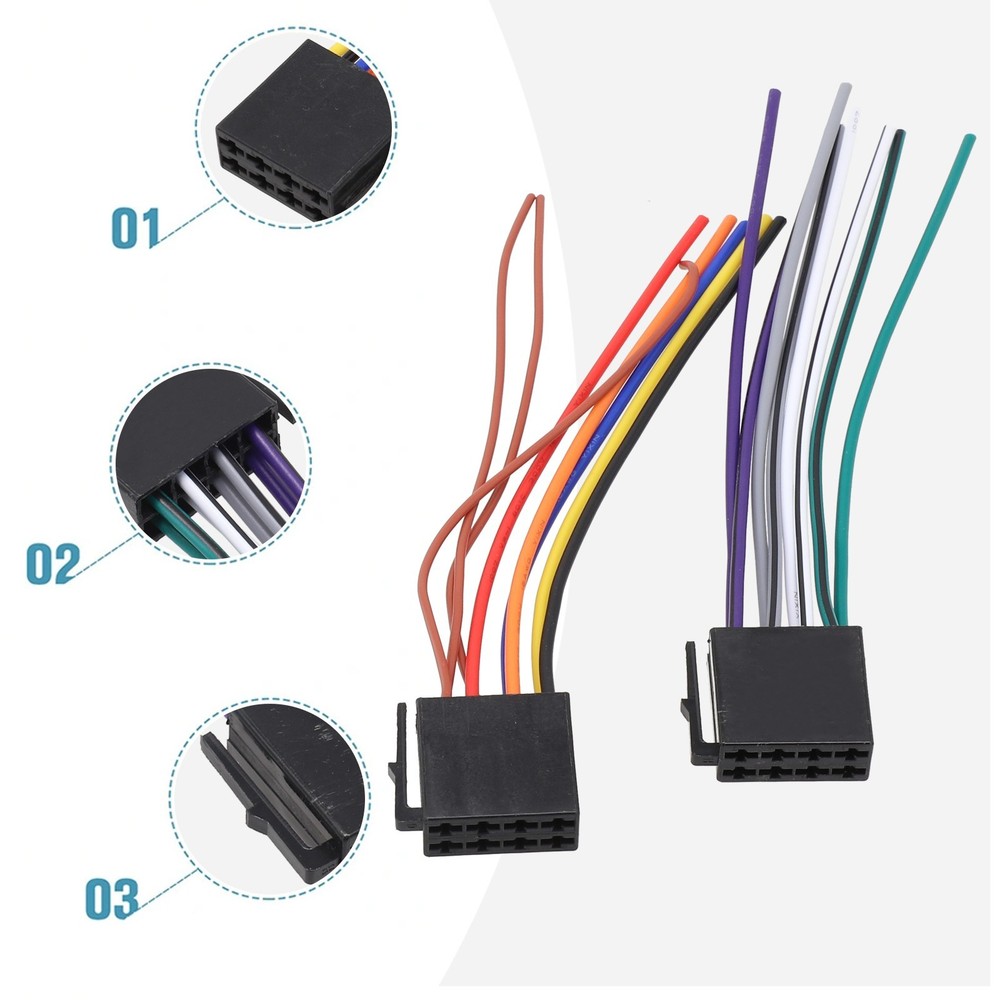 Wire Harness Adapter Car Navigation Machine Non-deformation Direct Installation