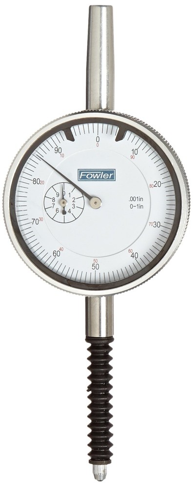 Fowler 52-520-450-0, Ip54 Dial Indicator With 0-1" Measuring Range