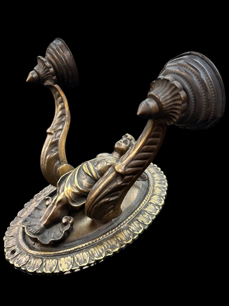 Antique Cherub Wall Sconce GA20264