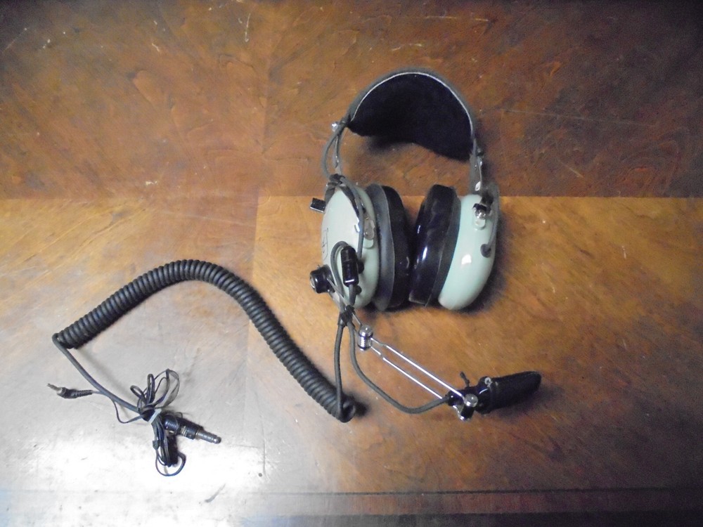 Used David Clark Helicopter headset w/ Oregon Aero upgrades (model unknown)