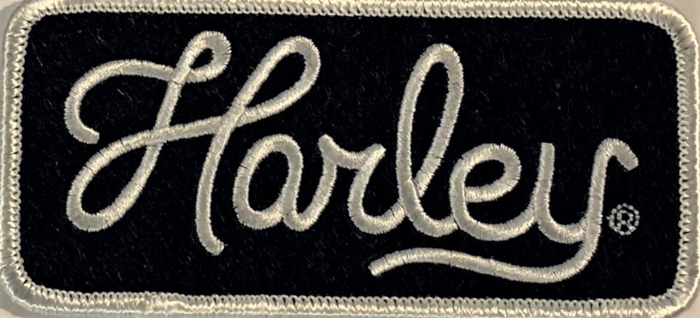 Harley Davidson® Motorcycle Harley Patch 4" x 1 1/2" Small EM286852