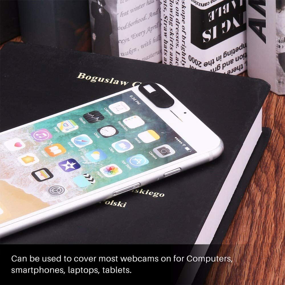 6PC largest size Webcam Cover Slim Slider Camera Shield Privacy Protect Sticker